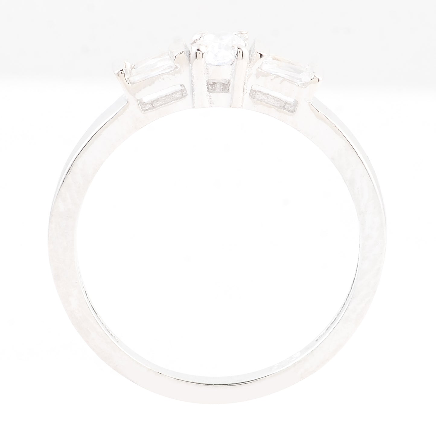 1.11 Ct Cubic Zirconia 925 Sterling Silver Ring