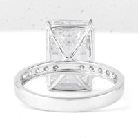 7.33 Carats Lab Grown Diamond 14K Gold Ring