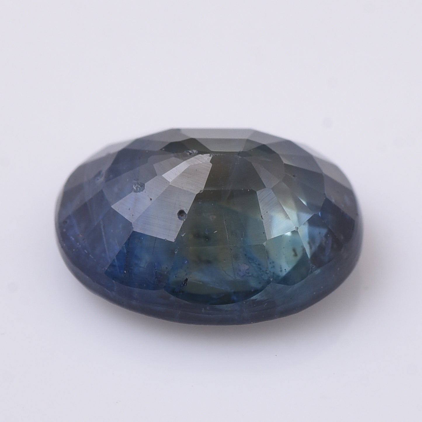 2.42 Natural Corundum Sapphire Oval Mixed Cut Gemstone
