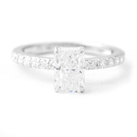 1.95 Carats Lab Grown Diamond 14K Gold Ring