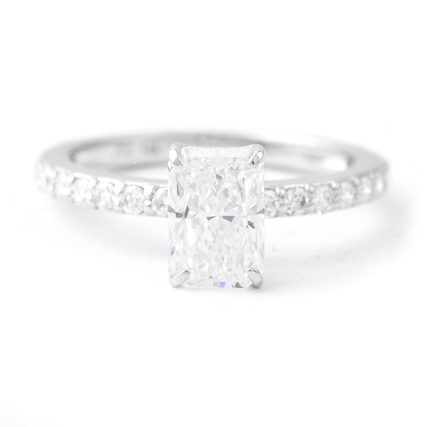 1.95 Carats Lab Grown Diamond 14K Gold Ring