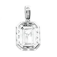 2.55 Carats Lab Grown Diamond 14K Gold Pendant