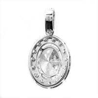 2.66 Carats Lab Grown Diamond 14K Gold Pendant