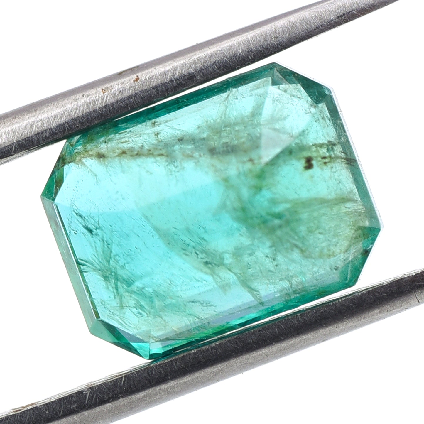 2.38 Natural Beryl Emerald Emerald Cut Gemstone