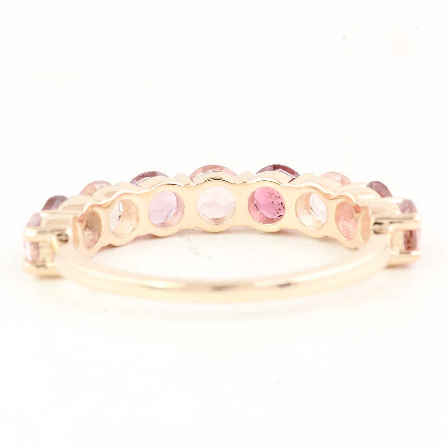 1.83 Ct Round Multi Sapphire 14K Gold Ring
