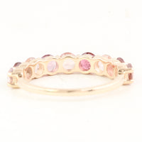 1.83 Ct Round Multi Sapphire 14K Gold Ring