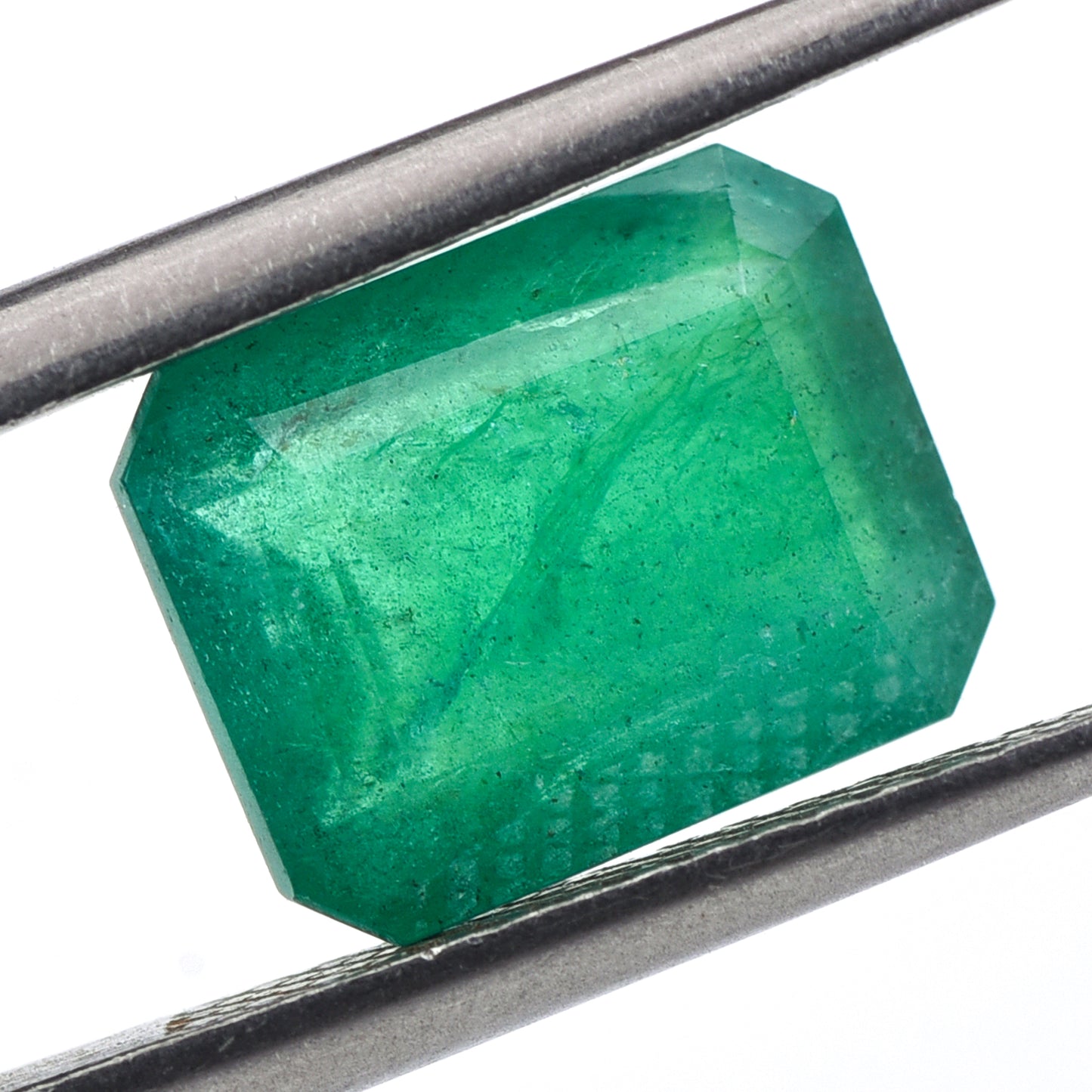 3.42 Natural Beryl Emerald Emerald Cut Gemstone