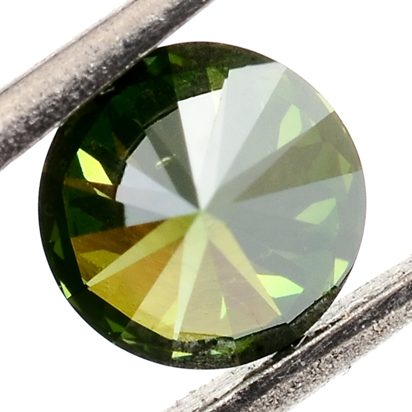 0.73 Green Diamond Round Loose Gemstone