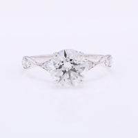 2.56 Carats Lab Grown Diamond 14K Gold Ring