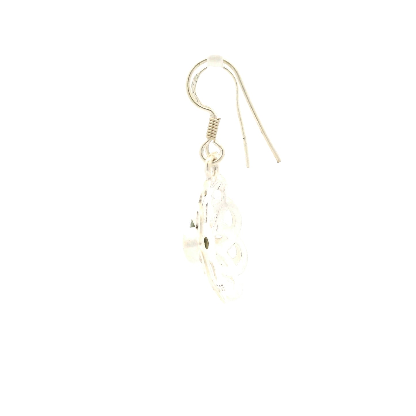 2.92 Ct Peridot 925 Sterling Silver Earrings