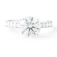 2.84 Carats Lab Grown Diamond 14K Gold Ring