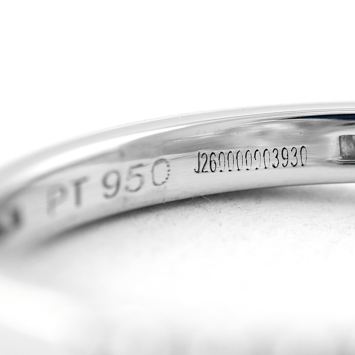2.09 Carats Lab Grown Diamond 950 Platinum Ring