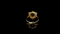 1.91 Ct Trillion Tourmaline 14K Gold Ring