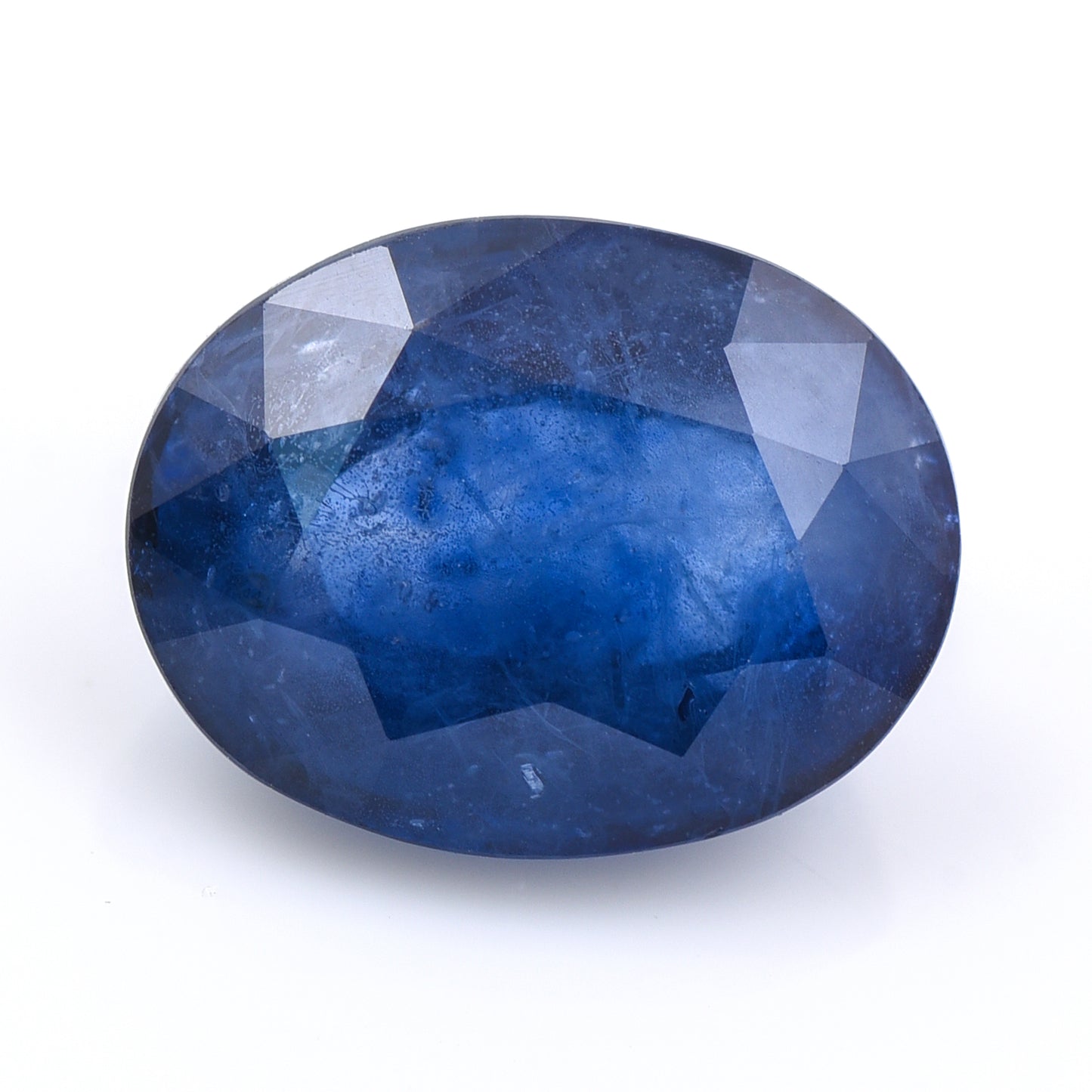 6.29 Natural Corundum Sapphire Oval Mixed Cut Gemstone