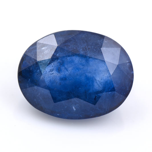 6.29 Natural Corundum Sapphire Oval Mixed Cut Gemstone