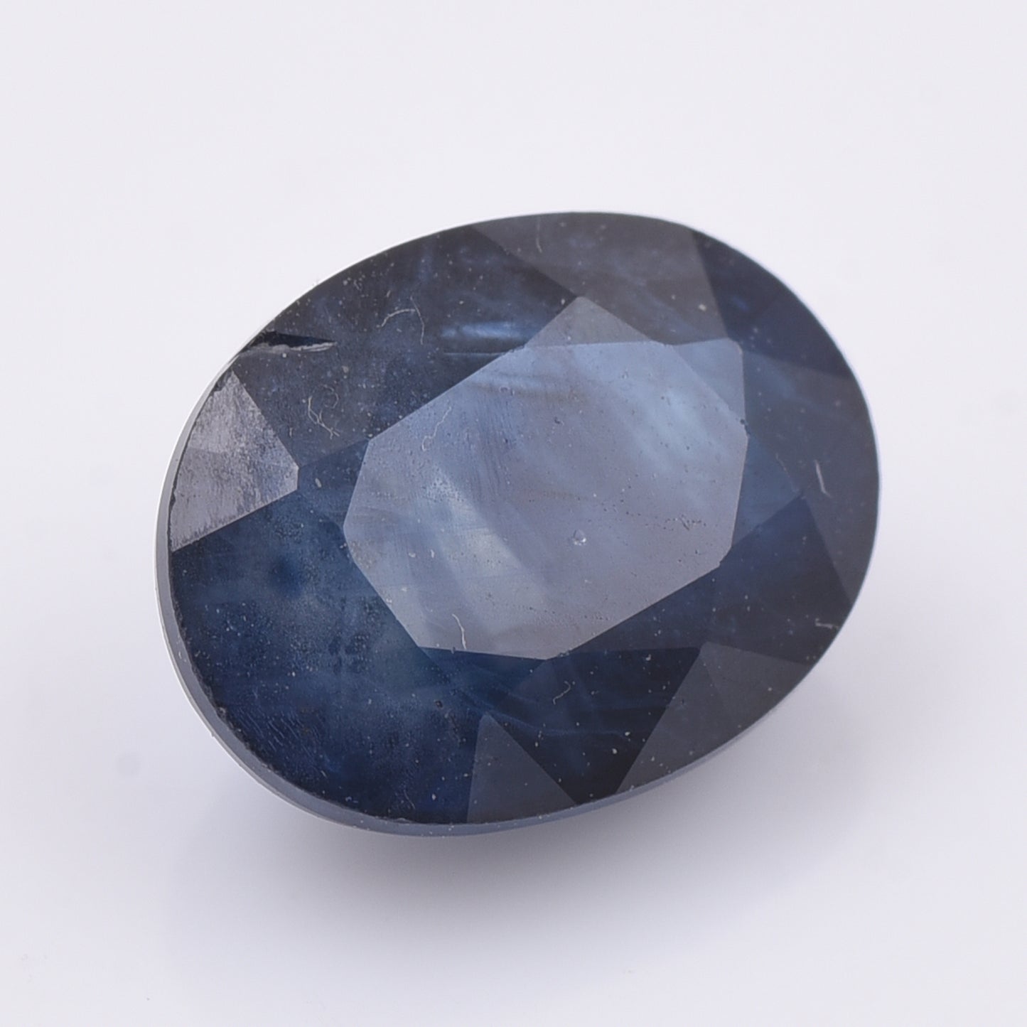 2.56 Natural Corundum Sapphire Oval Mixed Cut Gemstone