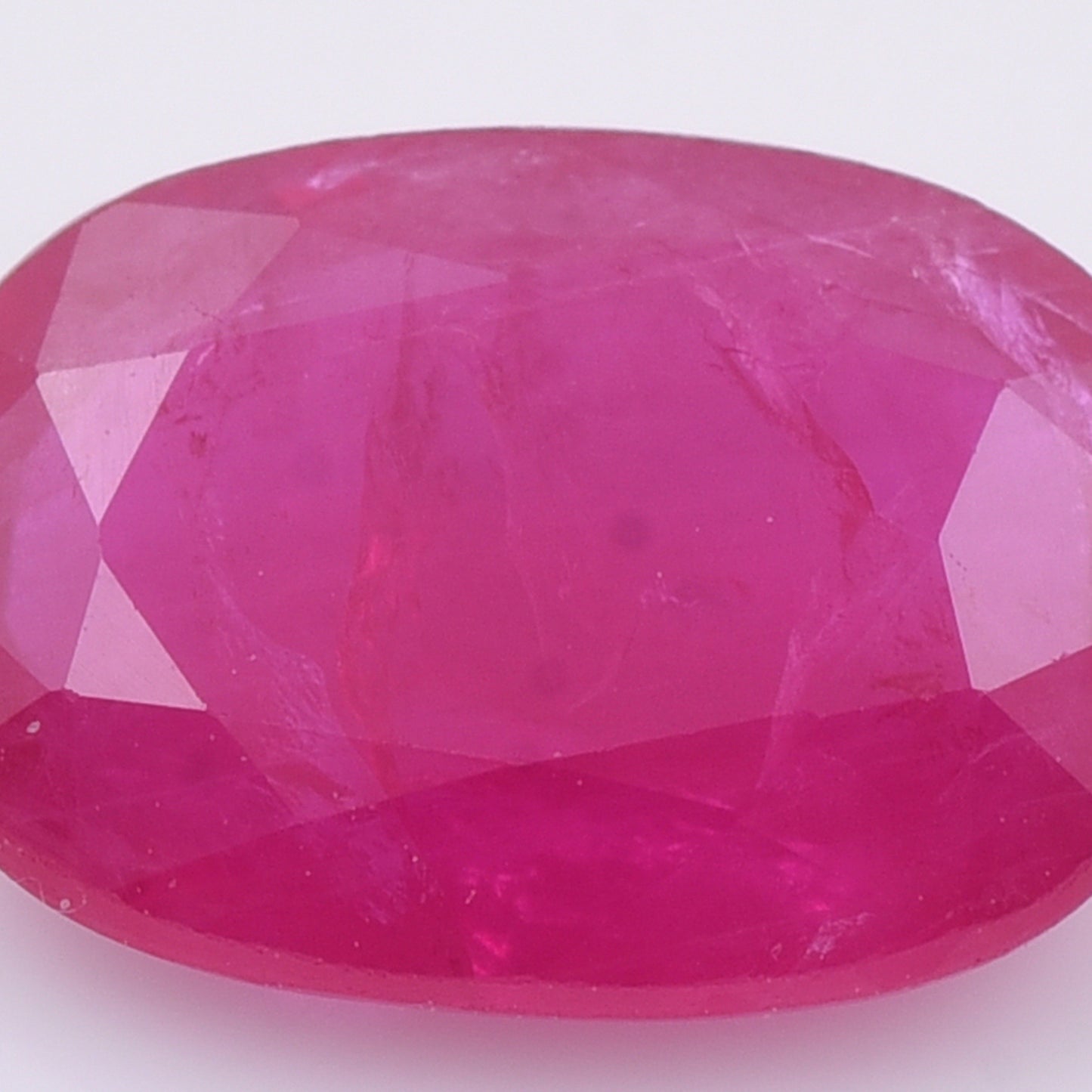 2.1 Natural Corundum Ruby Oval Mixed Cut Gemstone