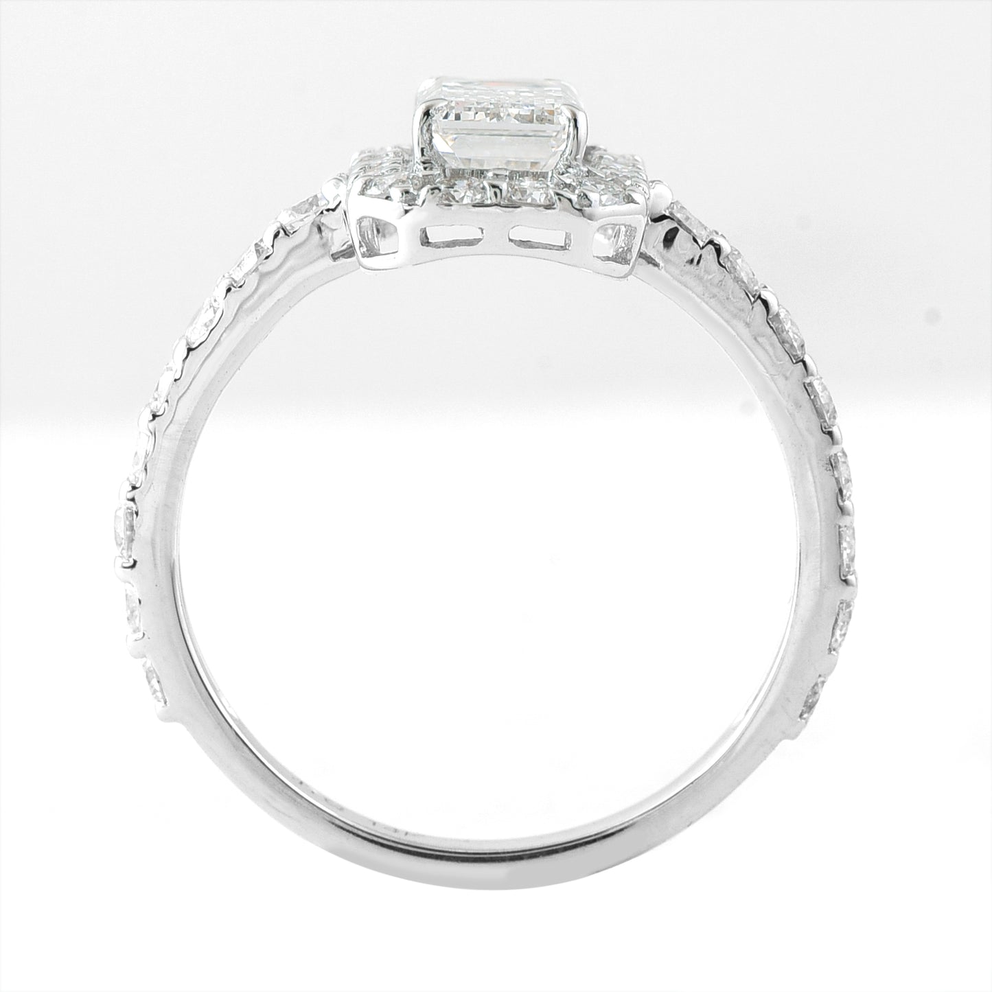 1.89 Carats Lab Grown Diamond 14K Gold Ring