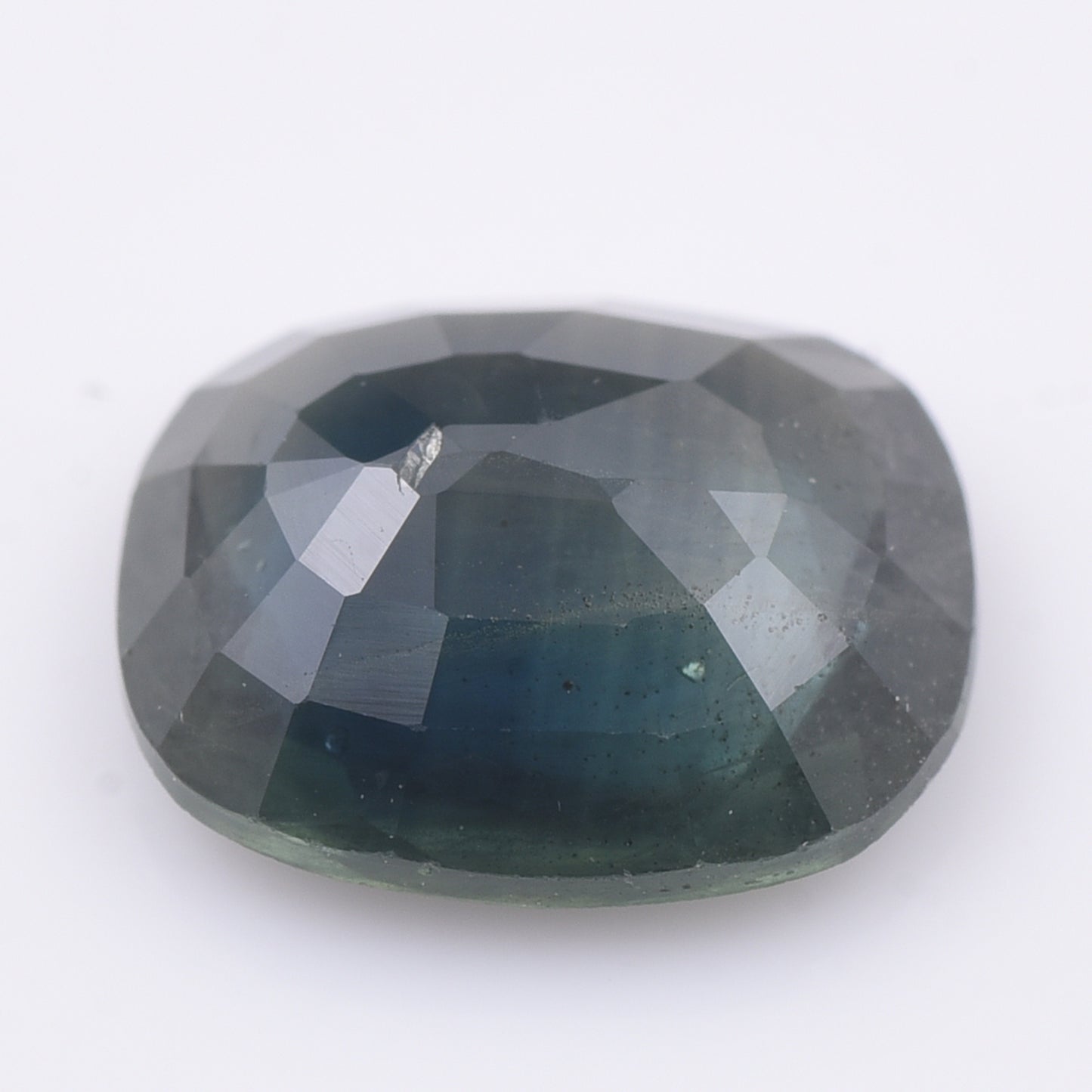 2.21 Natural Corundum Sapphire Rectangular Cushion Mixed Cut Gemstone