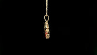 1.83 Ct Pear Tourmaline 14K Gold Pendant