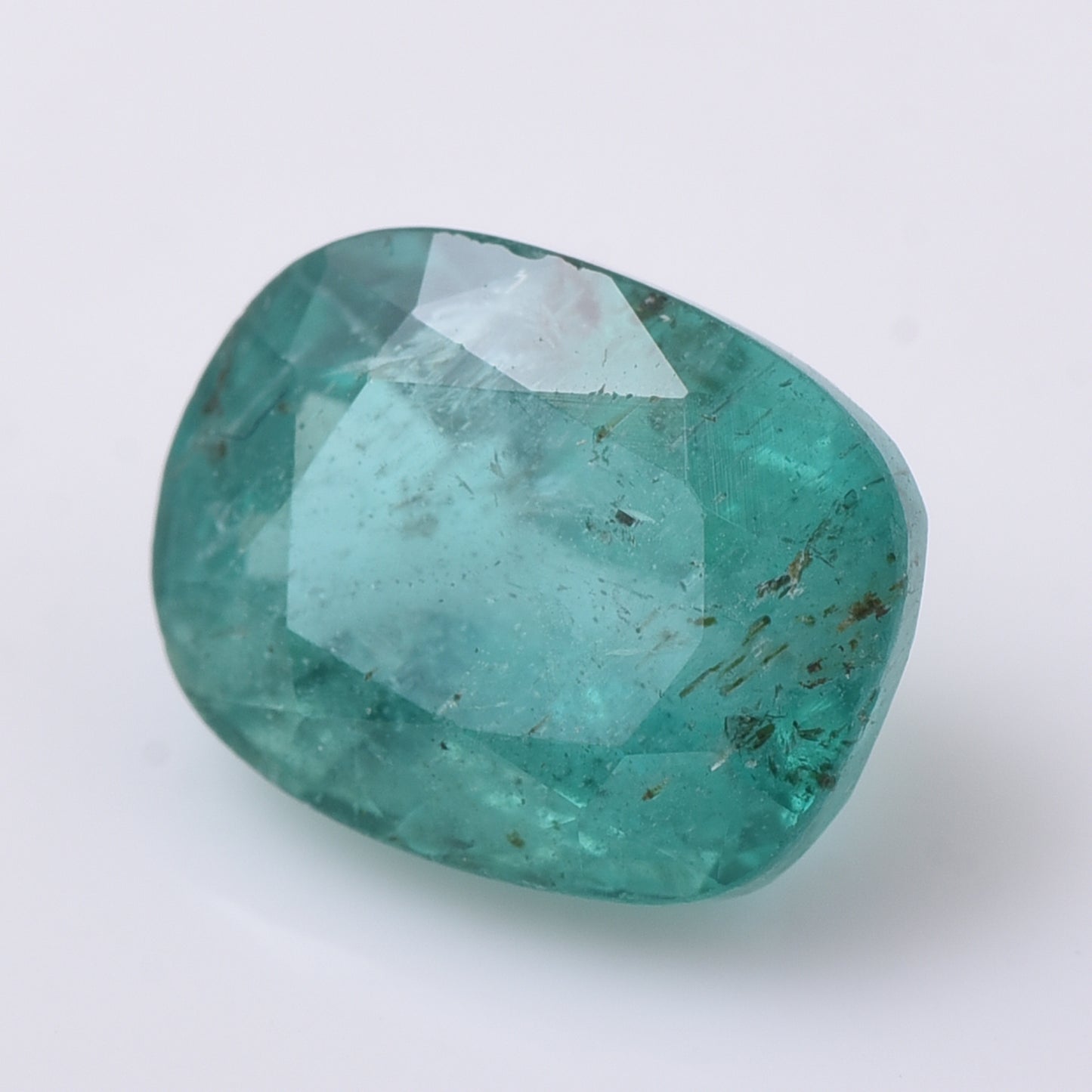 3.07 Natural Beryl Emerald Rectangular Cushion Mixed Cut Gemstone