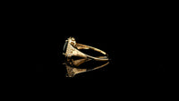 1.76 Ct Oval Natural Sapphire 14K Gold Ring