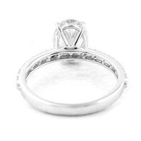 2.50 Carats Lab Grown Diamond 14K Gold Ring
