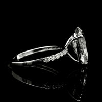 4.25 Carats Lab Grown Diamond 14K Gold Ring