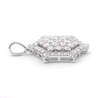 2.06 Carats Lab Grown Diamond 14K Gold Pendant
