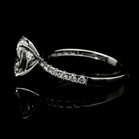 2.15 Carats Lab Grown Diamond 14K Gold Ring