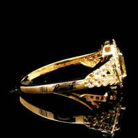 1.43 Ct Oval Tourmaline 14K Gold Ring