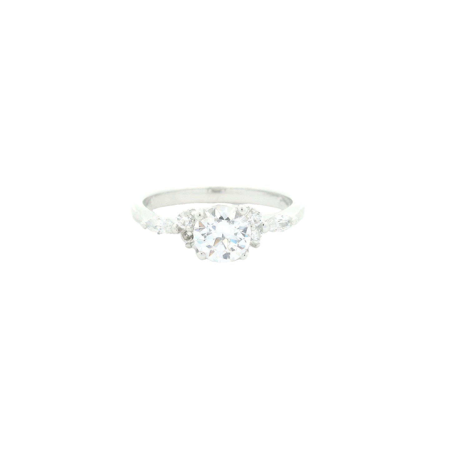 1.90 Ct Cubic Zirconia 925 Sterling Silver Ring