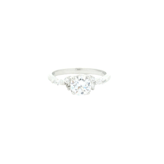 1.90 Ct Cubic Zirconia 925 Sterling Silver Ring