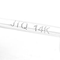 3.04 Carats Lab Grown Diamond 14K Gold Earrings