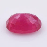1.57 Natural Corundum Ruby Oval Mixed Cut Gemstone