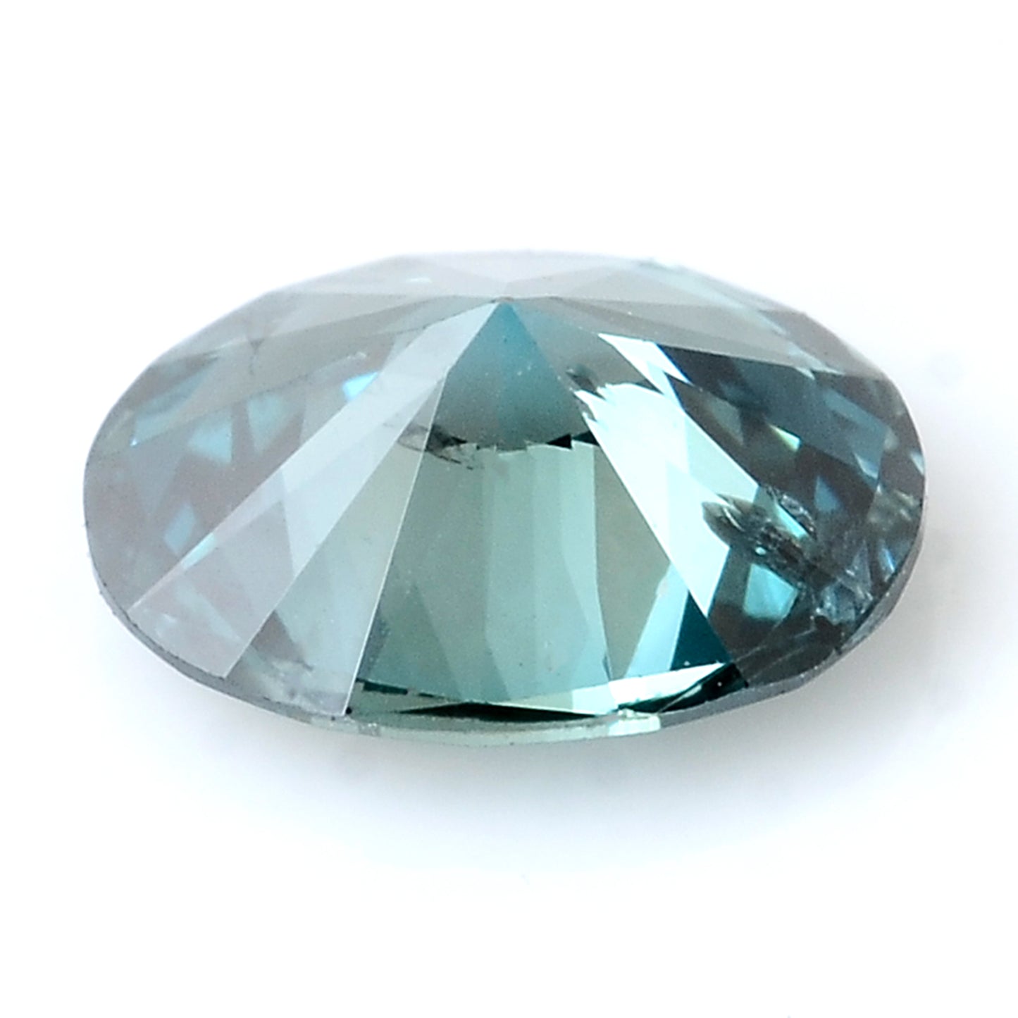 0.31 Carat Blue Diamond Oval Loose Gemstone