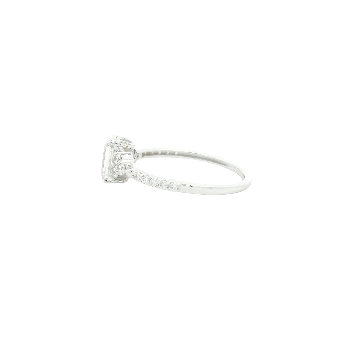 1.34 Carats Lab Grown Diamond 14K Gold Ring