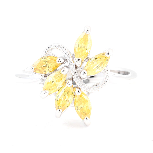 6.25 Ct Cubic Zirconia 925 Sterling Silver Ring