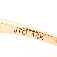 3.25 Ct Emerald Cut Natural Tourmaline 14K Gold Ring