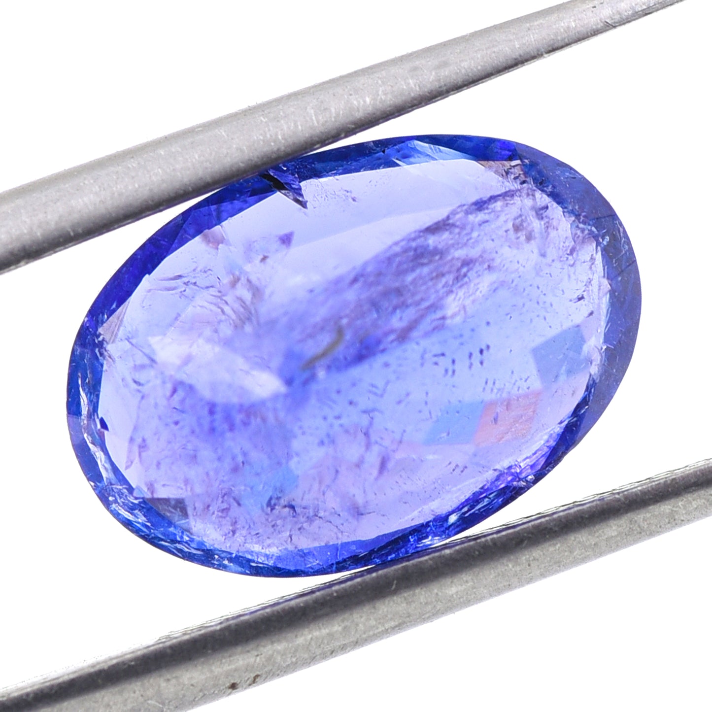 5.12 Natural Zoisite Tanzanite Oval Mixed Cut Gemstone