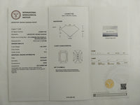 2.37 Carats Lab Grown Diamond 950 Platinum Ring