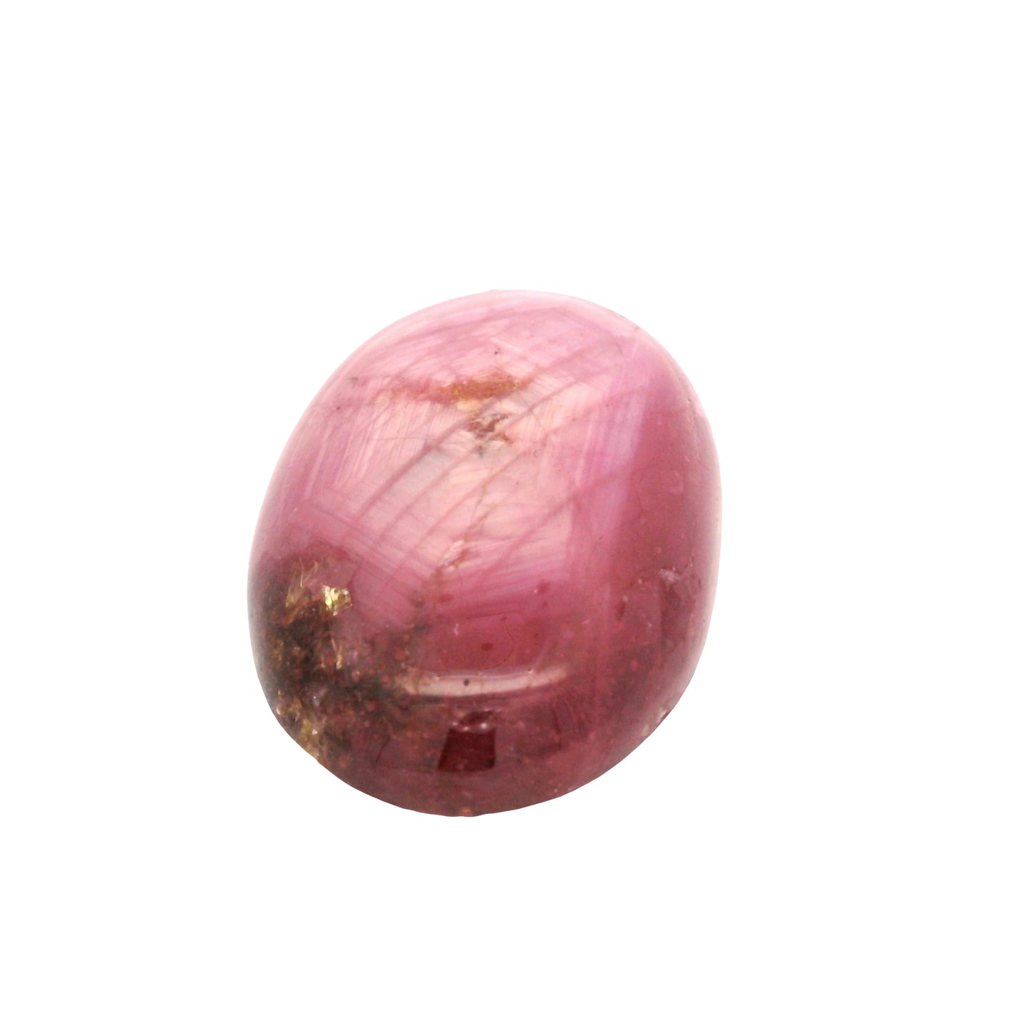 64.8 Star Ruby Oval Gemstone