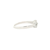 1.00 Ct Cubic Zirconia 925 Sterling Silver Ring