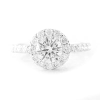 2.09 Carats Lab Grown Diamond 14K Gold Ring