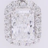2.39 Carats Lab Grown Diamond 14K Gold Pendant
