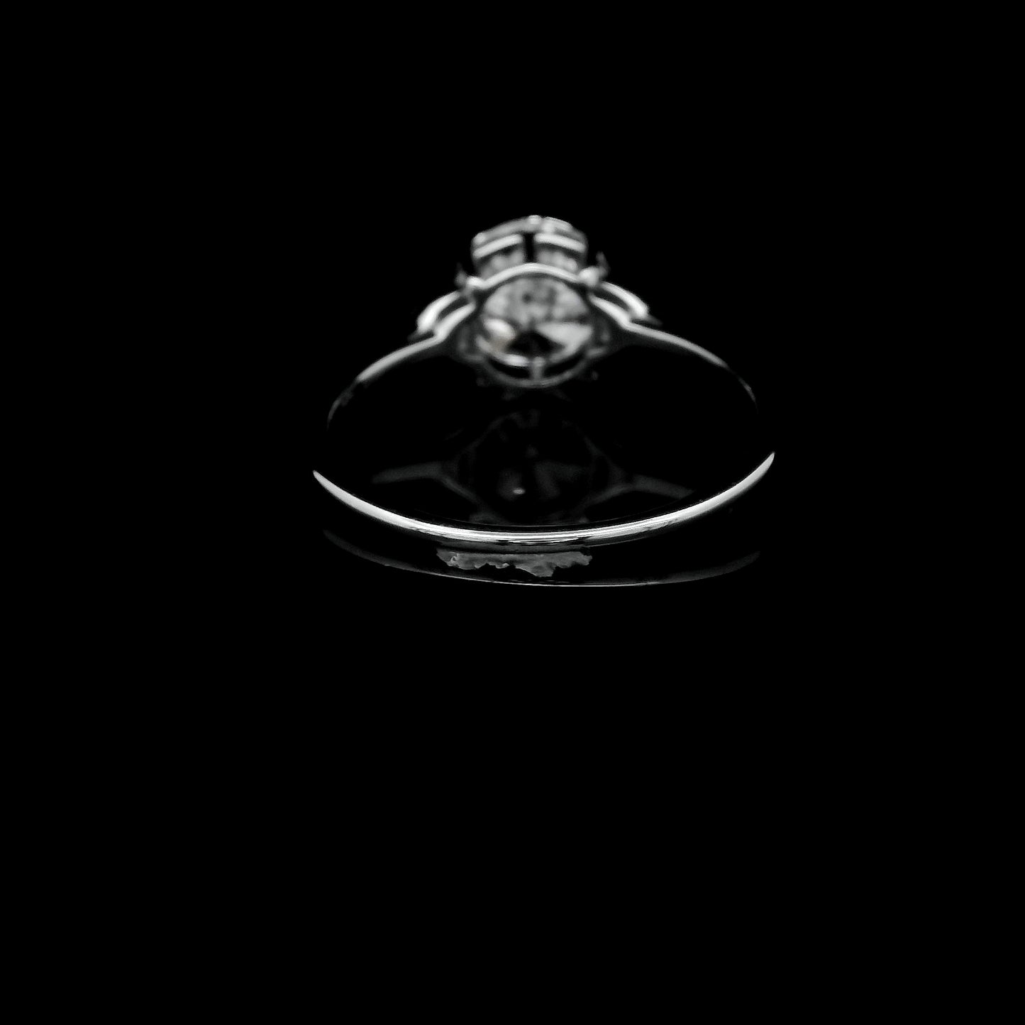 1.56 Ct Round Lab Grown Diamond 14K Gold Ring
