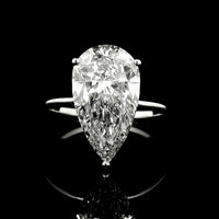 4.55 Carats Lab Grown Diamond 14K Gold Ring