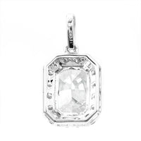 2.37 Carats Lab Grown Diamond 14K Gold Pendant