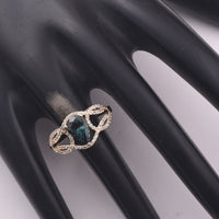 1.35 Ct Pear Tourmaline 9K Gold Ring