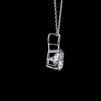 3.10 Carats Lab Grown Diamond 14K Gold Pendant